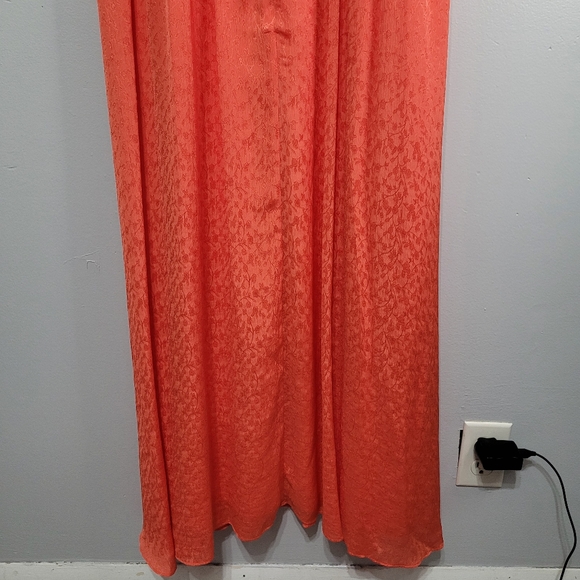 DKNY Orange Halter Style Dress Size 16 New With Tags - Picture 13 of 15